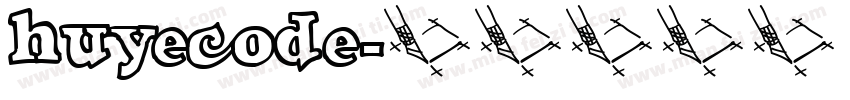 huyecode字体转换