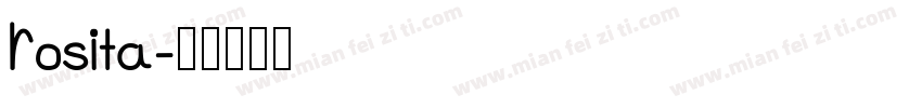 Rosita字体转换