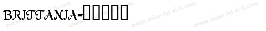 brittania字体转换