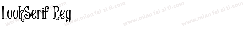 LookSerif-Reg字体转换