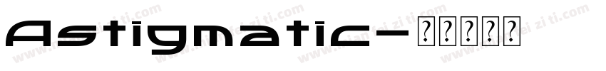 Astigmatic字体转换