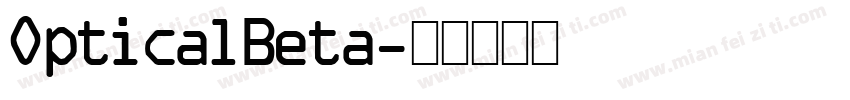 OpticalBeta字体转换