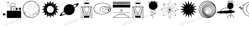 PilotOuterSpace字体转换