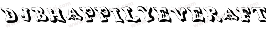 DjbHappilyeverafter-26oX字体转换