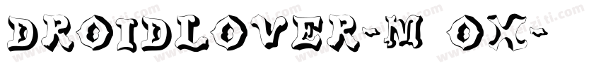 DroidLover-M6Ox字体转换