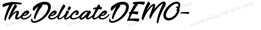 TheDelicateDEMO字体转换