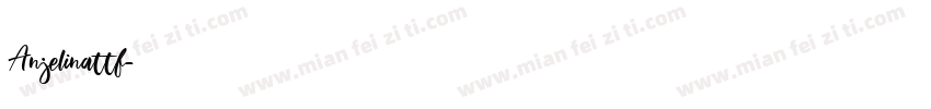 Anjelinattf字体转换