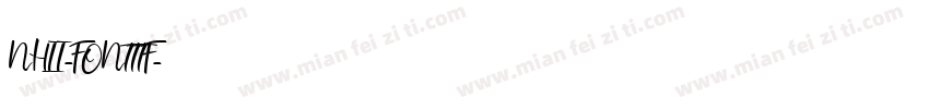 NHII-FONTTTF字体转换