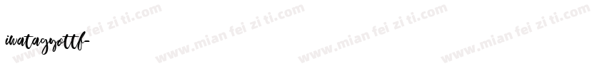 iwatagyottf字体转换