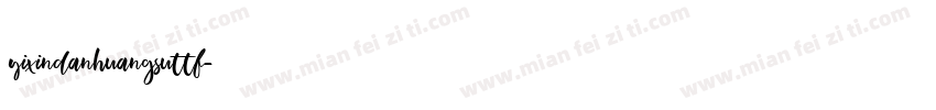 yixindanhuangsuttf字体转换
