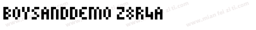 BoysandDemo-z8r4a字体转换