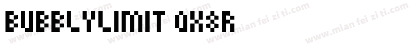 BubblyLimit-qX8r字体转换