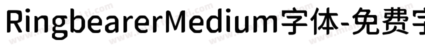 RingbearerMedium字体字体转换