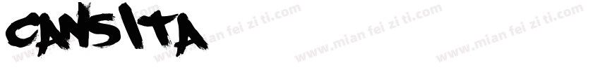 cansita字体转换