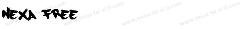 Nexa_Free字体转换