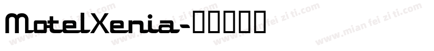 MotelXenia字体转换