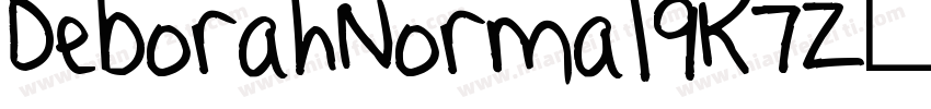 DeborahNormal-9K7Z字体转换