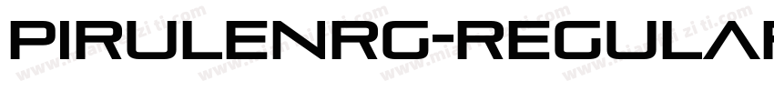 PirulenRg-Regular字体转换