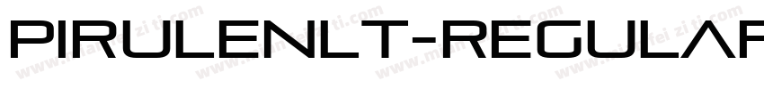 PirulenLt-Regular字体转换