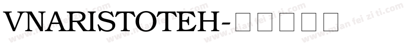VnAristoteH字体转换