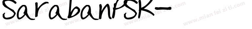 SarabanPSK字体转换