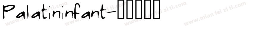 Palatininfant字体转换