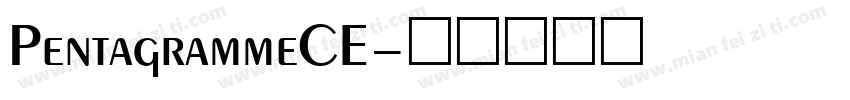 PentagrammeCE字体转换