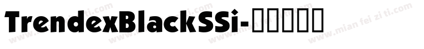 TrendexBlackSSi字体转换