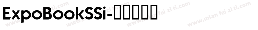 ExpoBookSSi字体转换