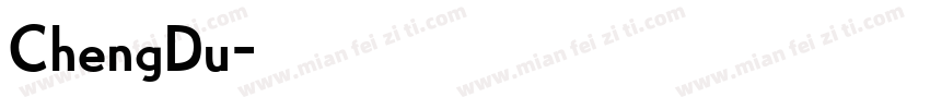 ChengDu字体转换