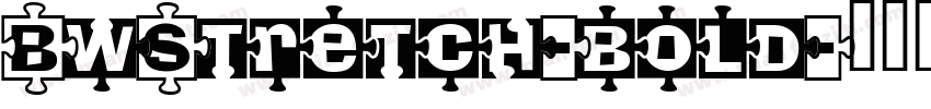 BwStretch-bold字体转换
