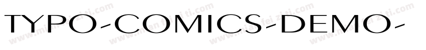 TYPO-COMICS-DEMO字体转换