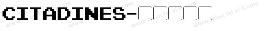 citadines字体转换