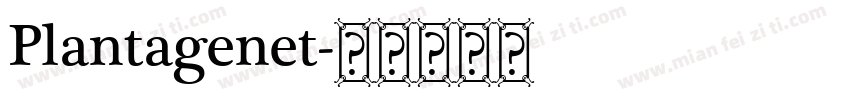 Plantagenet字体转换
