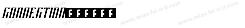 CONNECTION字体转换