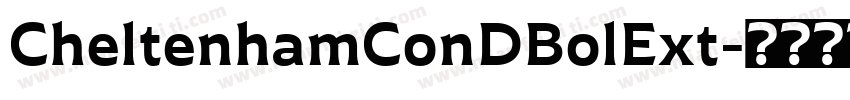 CheltenhamConDBolExt字体转换