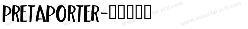 PretAPorter字体转换