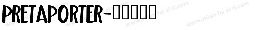 PretAPorter字体转换
