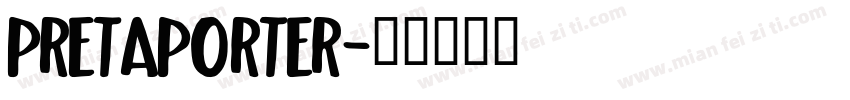 PretAPorter字体转换