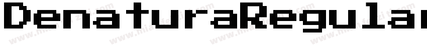 DenaturaRegular-gx2P1字体转换