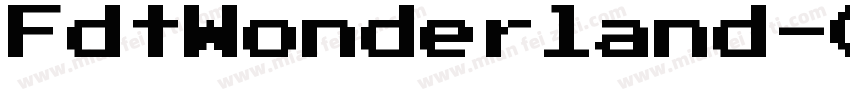 FdtWonderland-GY2P字体转换