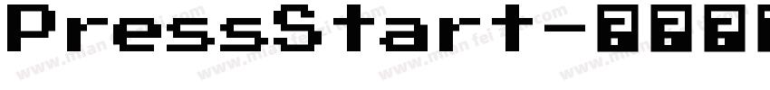 PressStart字体转换