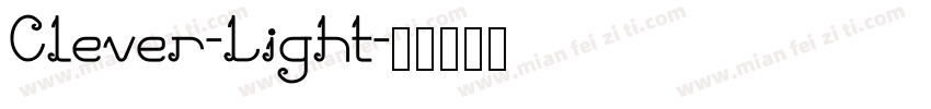 Clever-Light字体转换