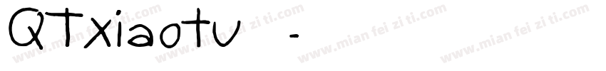 QTxiaotu样品字体转换