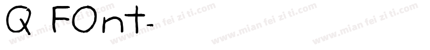 QⅰFOnt字体转换