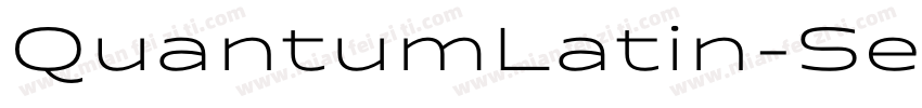 QuantumLatin-Semibold字体转换
