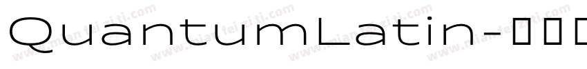 QuantumLatin字体转换