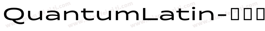 QuantumLatin字体转换