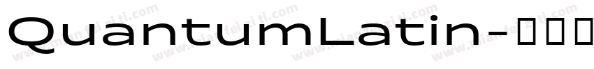 QuantumLatin字体转换