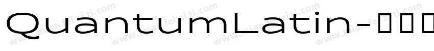 QuantumLatin字体转换